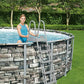 BWAGP BESTWAY POOL SET POWERSTEEL 671X132 - Marah Kids