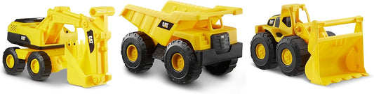 Cat Mini Crew Worker Fw 7" 3 Pc - Marah Kids