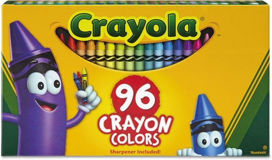 Crayola Crayons, 96 Count - Marah Kids