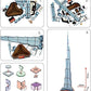 Cubic Fun - 3D Puzzle Burj Khalifa 92Pc Uae
