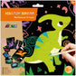 Avenir Scratch Junior My Dinosaur Friends Multicolour | Scratch the paper sheets to create colorful designs | Ages 3+ - Marah Kids