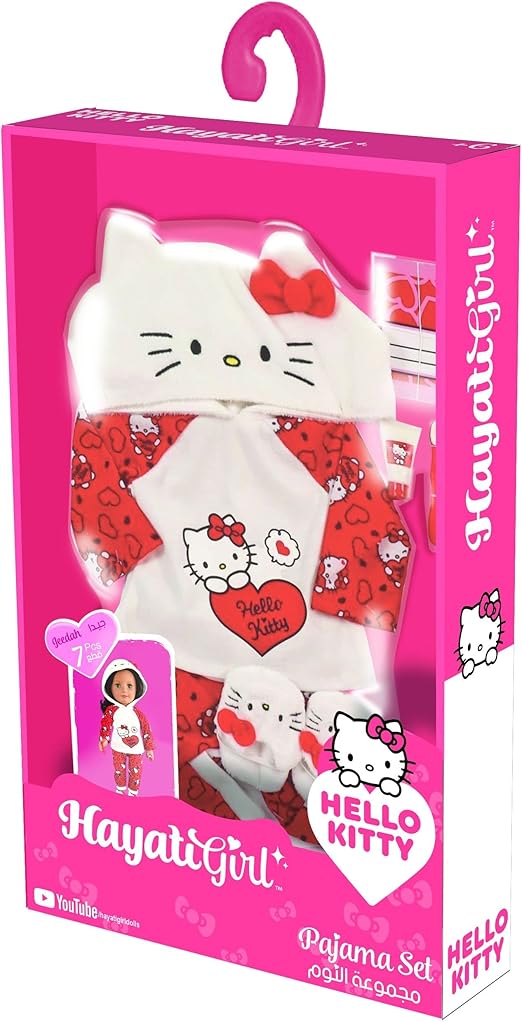 HAYATI GIRL HELLO KITTY PAJAMA SET - Marah Kids