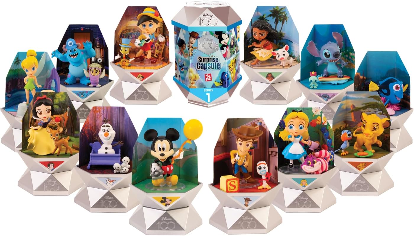 Disney Surprise Capsules Disney 100th Anniversay, Metallic