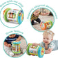 VTech Baby Explore & Discover Roller, Interactive Baby Toy with Gears, Rollers, Beads, Lights & Music, Roll & Push Gift for Infants 6, 9, 12 months +, English version - Marah Kids