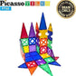 Picasso Magnetic Educ Building Set 33Pcs