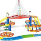 Power Joy Vroom Vroom Magic Track Bridge Set, Battery Operated - Marah Kids