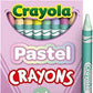 Crayola Pastel Crayons, 24 Colors