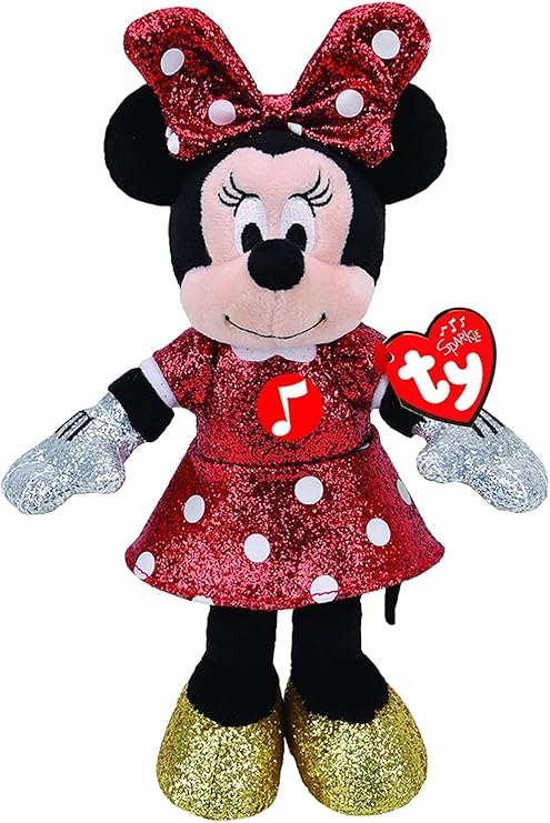 TY DISNEY MINNIE S.SPARKLE RED SOUND REG - Marah Kids