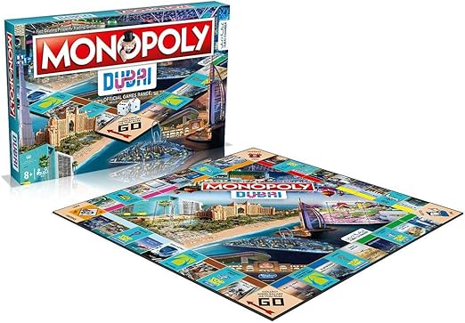 MONOPOLY DUBAI UAE OFFICIAL EDITION1 DGR - Marah Kids