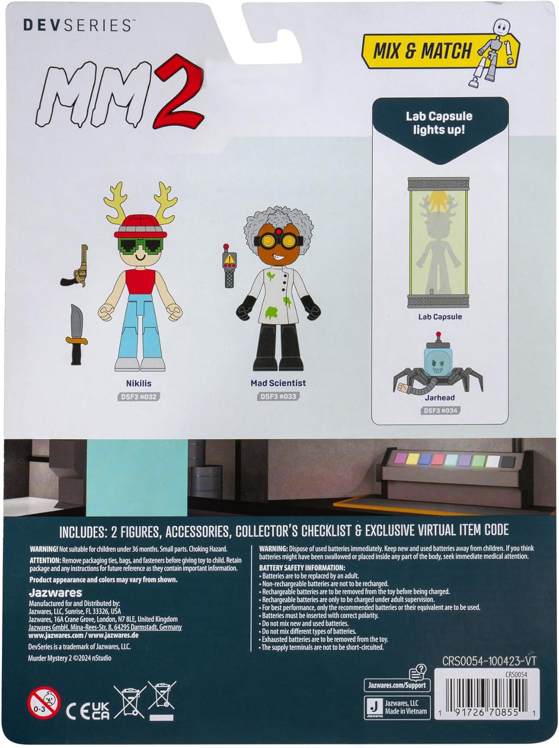 Devseries Murder Mystery 2 Research Facility - Marah Kids