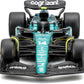Bburago 1:43 Formula (without helmet & plastic stand) - Aston Martin Aramco Cognizant Team AMR23 (2023)