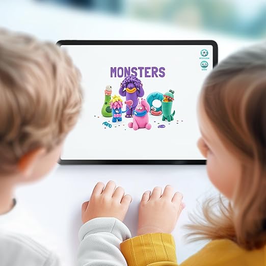 HEY CLAY - DIY Monsters: Hipster, Cyclops, Donut Plastic Creative Modelling Air - Dry Clay For Kids 6 Cans - Marah Kids
