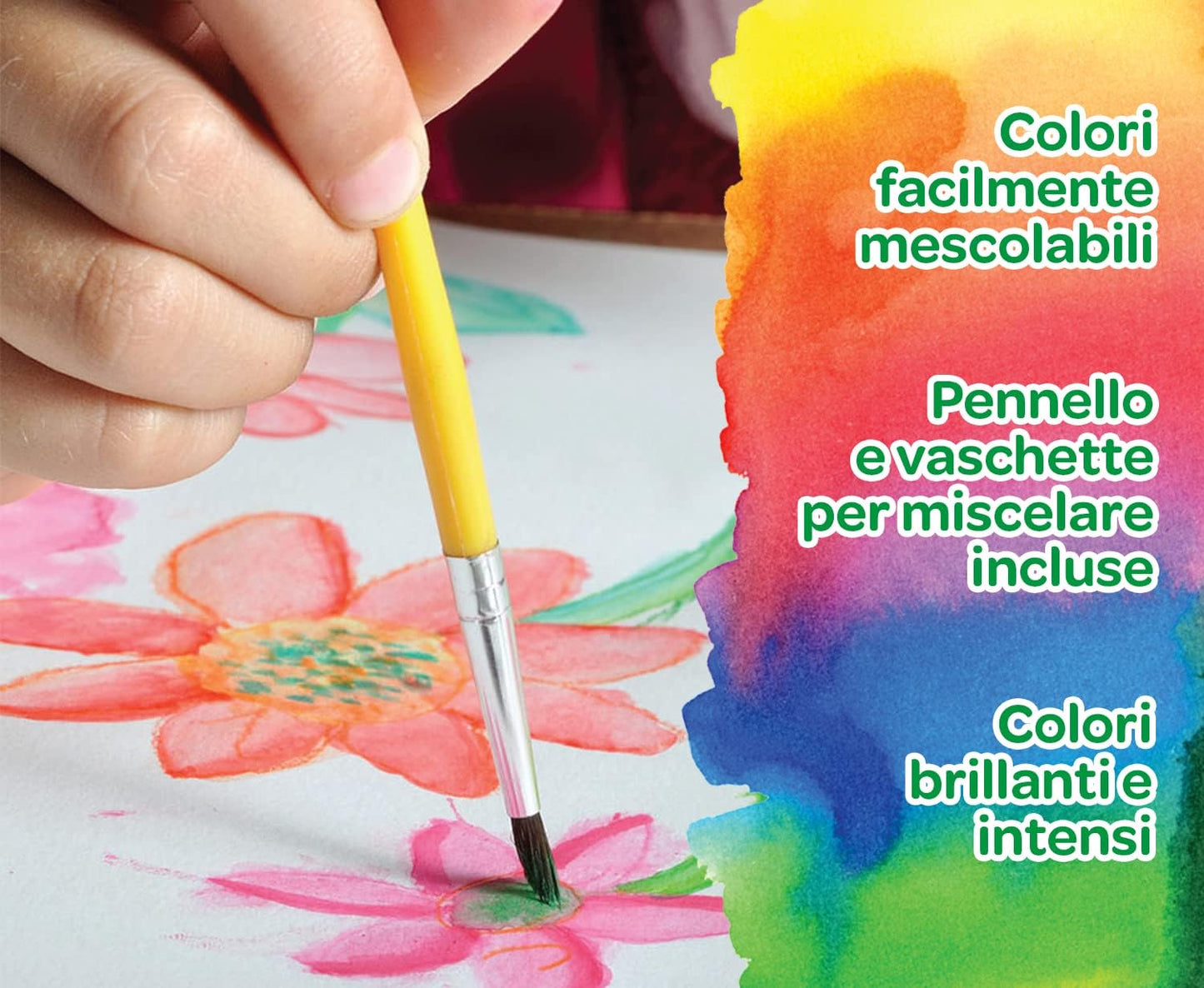 Crayola Watercolour Paint Set - 12 Washable Colours - Marah Kids