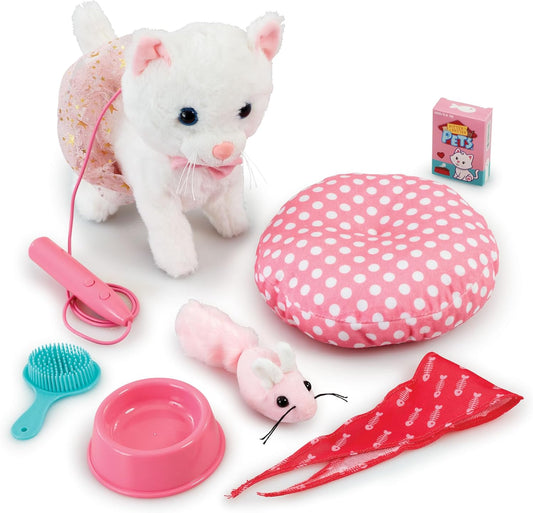 Addo Pitter Patter Pets Walk Along Cat Dlx