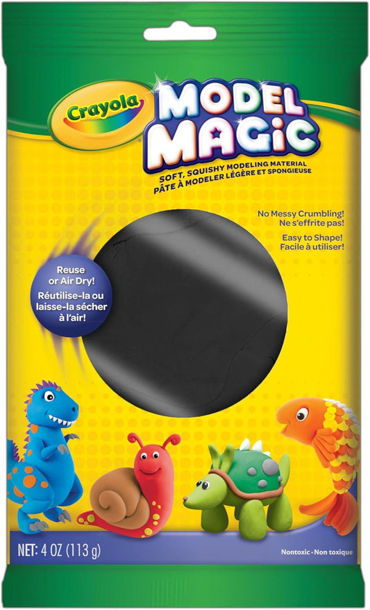 Crayola MODEL MAGIC - BLACK SACHET 113GRAMS - Marah Kids