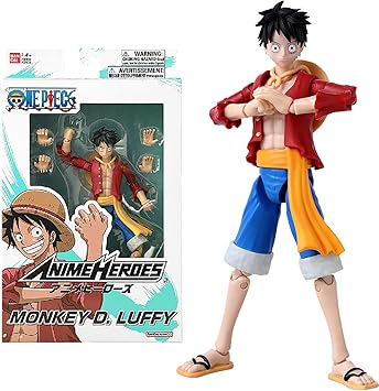 Bandai - Anime Heroes One Piece M.D.Luffy D.Rosa