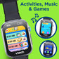 VTech Kidizoom Smartwatch DX4 Black | Camera, Games & Voice 3+