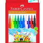 FABER - CASTELL COLOR BODY FELT PEN 12 COLOR - Marah Kids