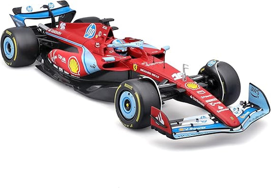Bburago 1:18 Ferrari Formula - SF24 (2024 Imola Italy Emilia Romagna Grand Prix) (DELUXE VERSION)