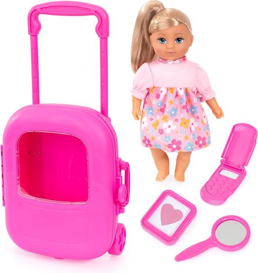 BAYER Girl With Trolley Set 28Cm - Marah Kids