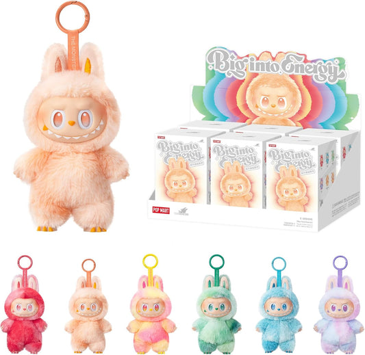 Pop Mart Labubu "The Monsters - Big Into Energy" Series Vinyl Plush Pendant Sealed Case