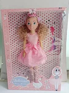Dimian - 80Cm Ballerine Doll Set With Hair Accessories(No Cosmetic Case) - Marah Kids