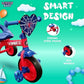 Lovely Baby Tricycle & Balance Bike - Red - Marah Kids