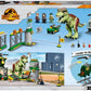 LEGO 76944 Jurassic World T. rex Dinosaur Breakout with Airport, Helicopter and Buggy Car