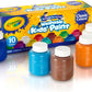 Crayola - Washable Kids Paint | Activity Set,10 Classic Clean & Bright Colors, Pack of 10 | 3+ Yrs - Marah Kids