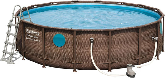 BESTWAY POOLSET POWERSTEEL VISTA 488X122 - Marah Kids