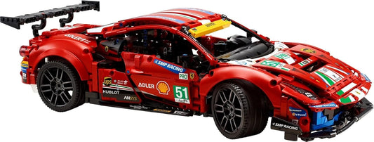 Lego 42125 Technic Ferrari 488 Gte Af Corse #51 Super Sports Car