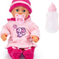 Bayer Design First Words Baby Doll With Accesories 38Cm Set B/O - Marah Kids