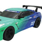D - power - 1:10 Nissan GT - R Falken RC Car – 2.4GHz Remote Control, 7.4V USB Rechargeable Battery, Realistic Drift Design, for Kids Ages 6+ - Marah Kids