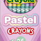 Crayola Pastel Crayons, 24 Colors