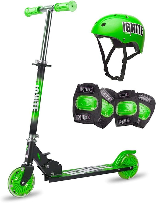 Ignite Flow Scooter 2 - Wheeled Combo Pack Green - Marah Kids