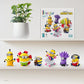 Hey Clay - Minions Bob & Tim Colourful modelling air - dry clay, 5 cans with fun interactive app for kids 3 years + - Marah Kids