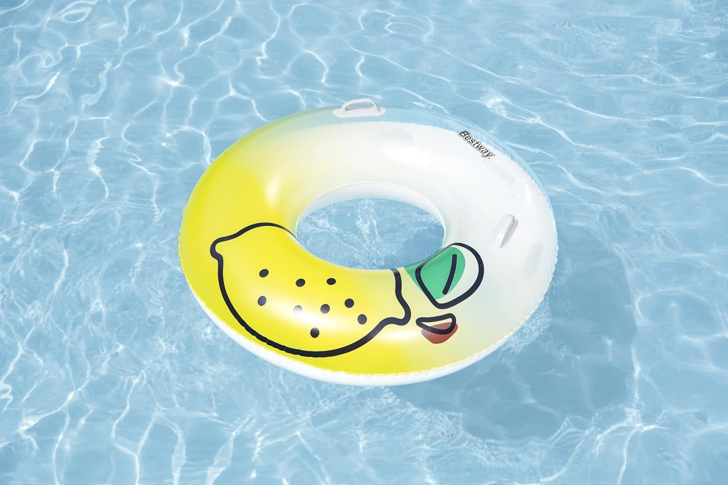 BWSUM BESTWAY SWIM RING LEMON TUBE 1.14M - Marah Kids