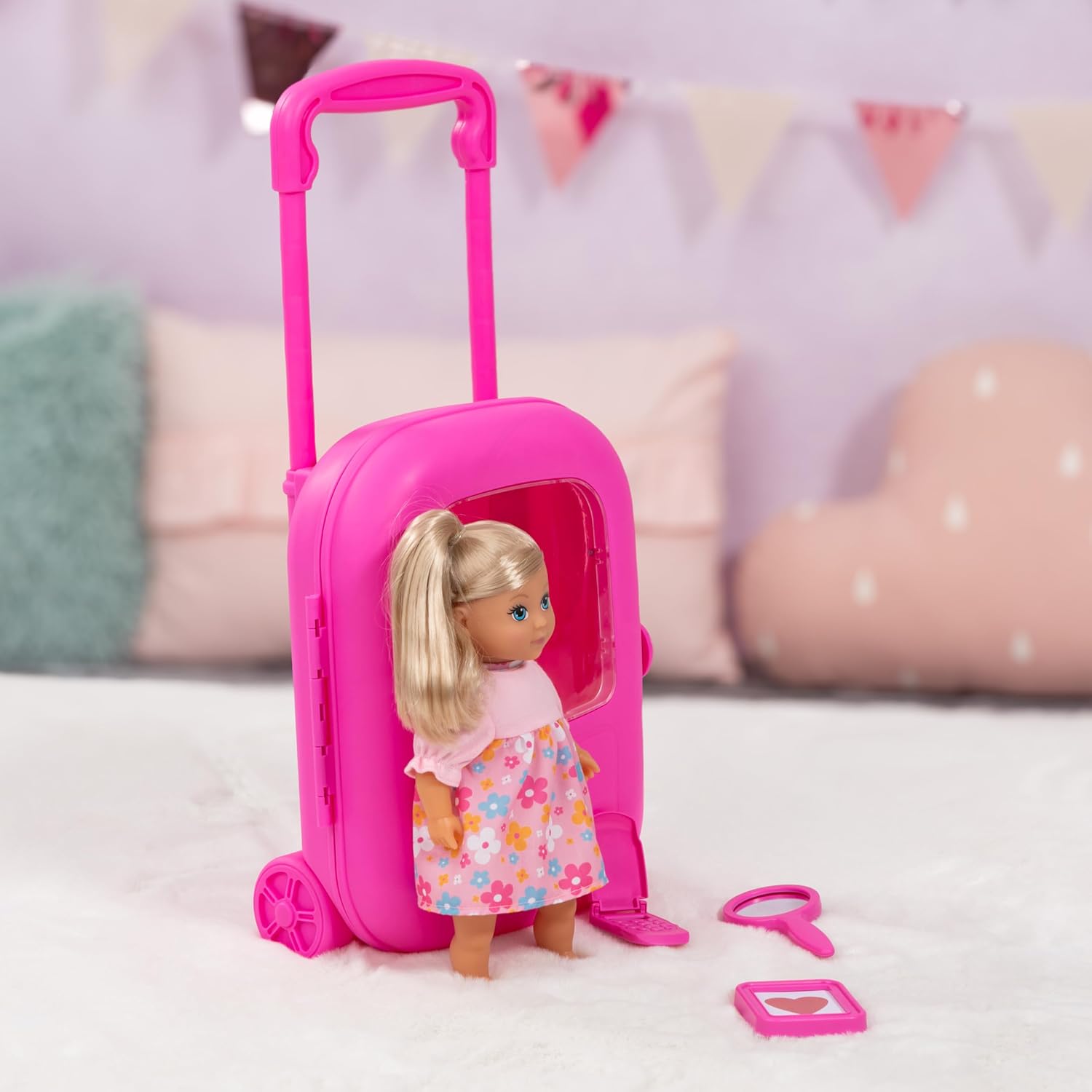 BAYER Girl With Trolley Set 28Cm - Marah Kids