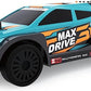 D Power – Rally Monster (Twin Pack) | RTR, 2 Radio Remote Control Car for Kids | 1:26 Scale, Dual Frequency Radio Channel, All Way Movement RC Car | Blue / Red Asst. - Marah Kids