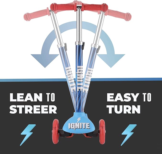 Ignite Glide Scooter 3 - Wheeled Combo Pack Blue,IGN - COM - GLI - BLU - Marah Kids