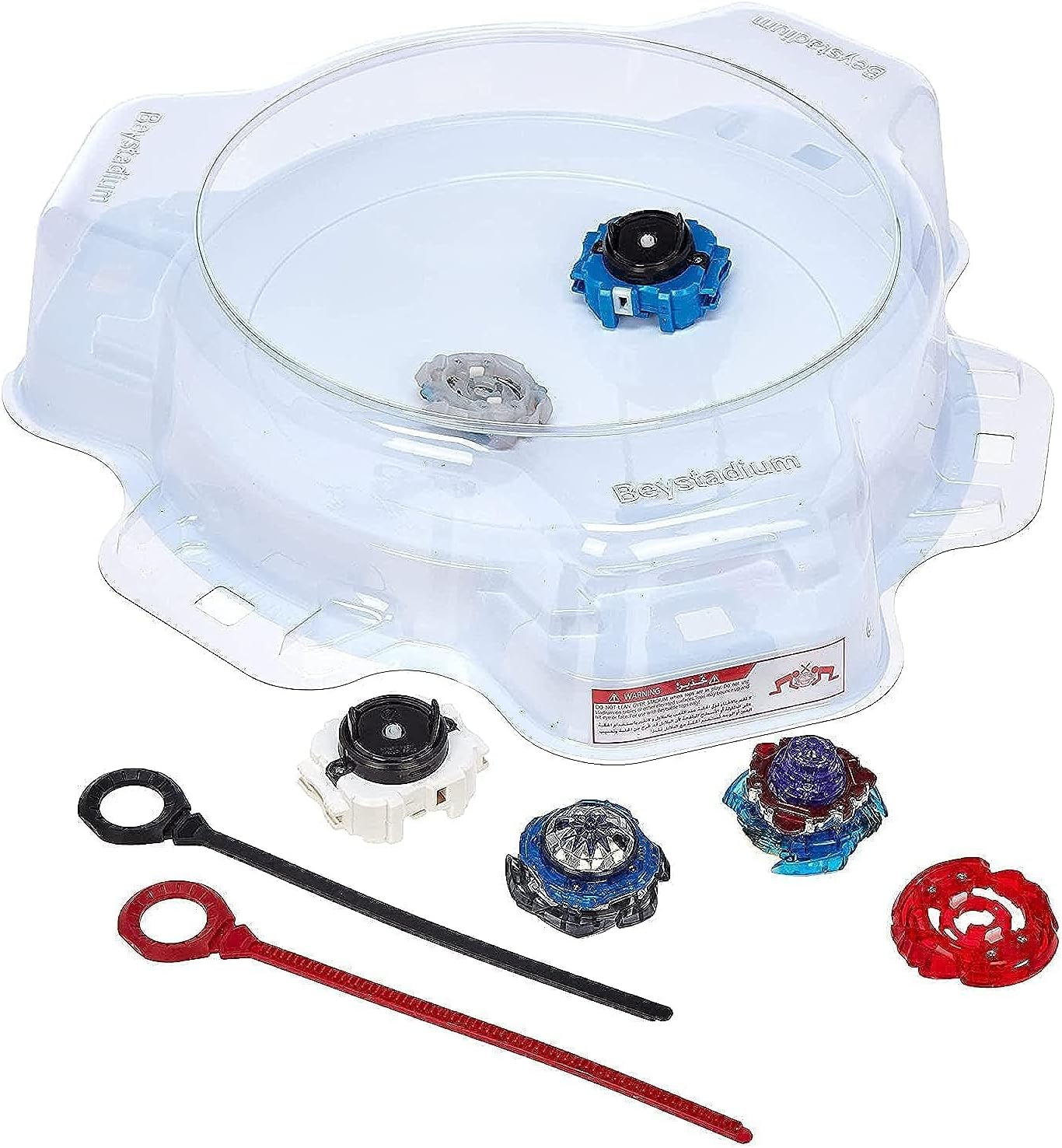 Takara Tomy - Beyblade - Beybattle Burst - Rise Battle Set Stadium S5 - Valtryek V5 and Ace Dragon DX5 - Marah Kids