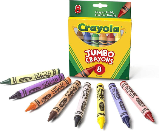 Crayola 8 ct. Jumbo Crayons - Marah Kids