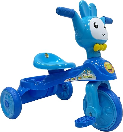 Lovely Baby Kids' Pedal Trike - Blue - Marah Kids