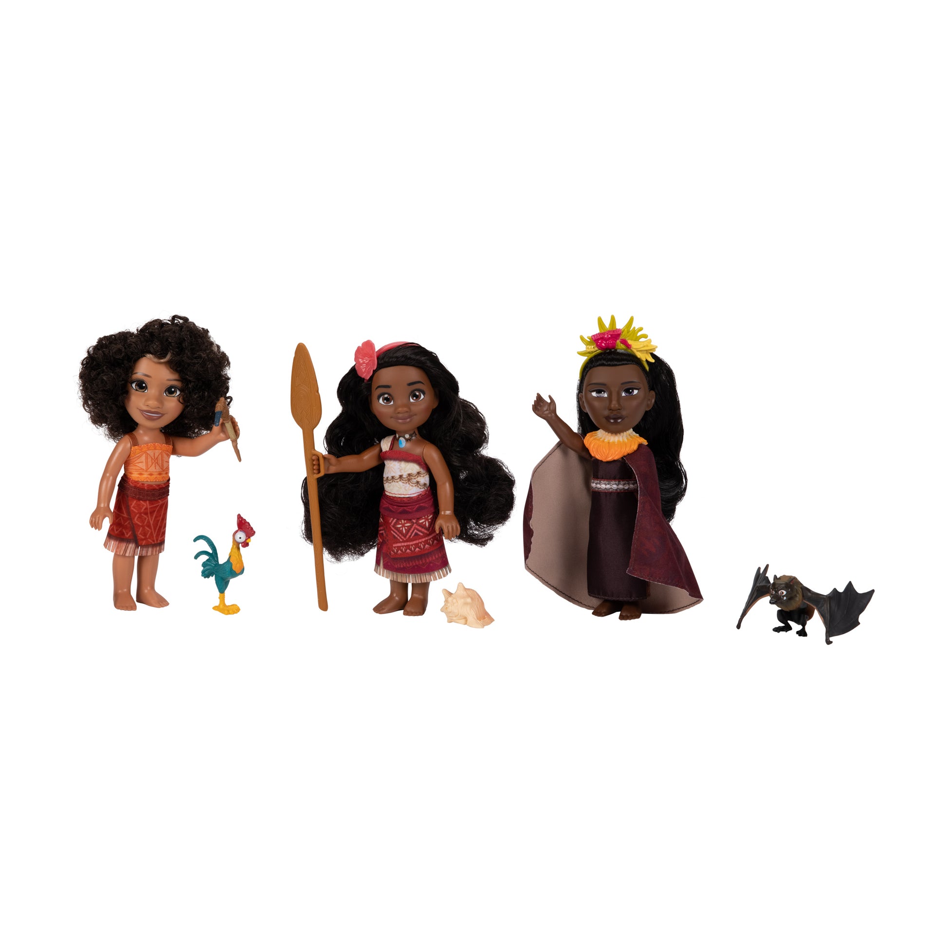 Moana2 Moana & Friends Petite Set 6 In - Marah Kids