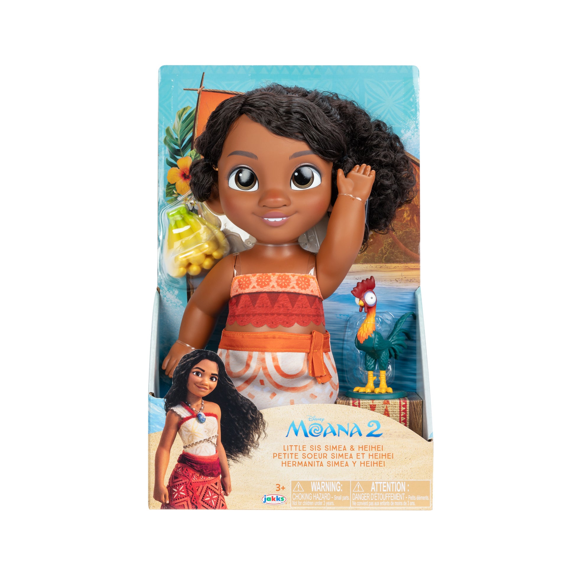 Moana2 Young Character W Hei Hei - Marah Kids