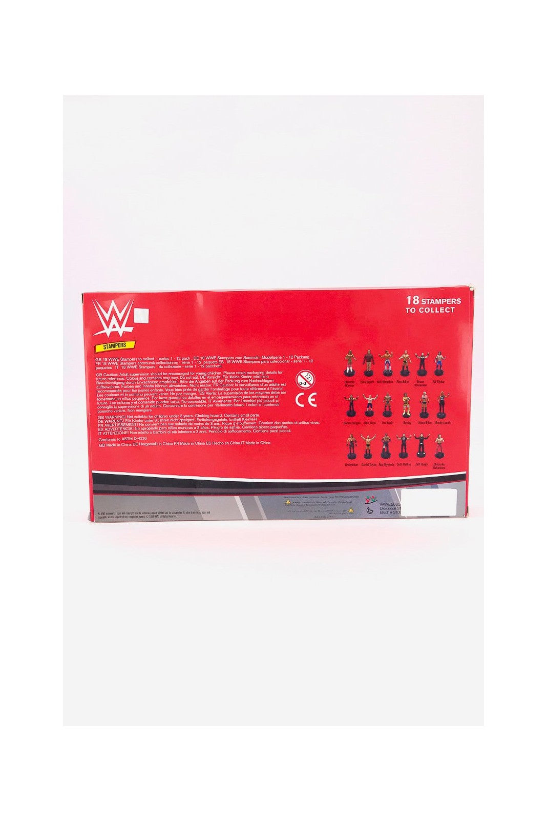 WWE Stampers 12 Pcs Deluxe Pack (S1)