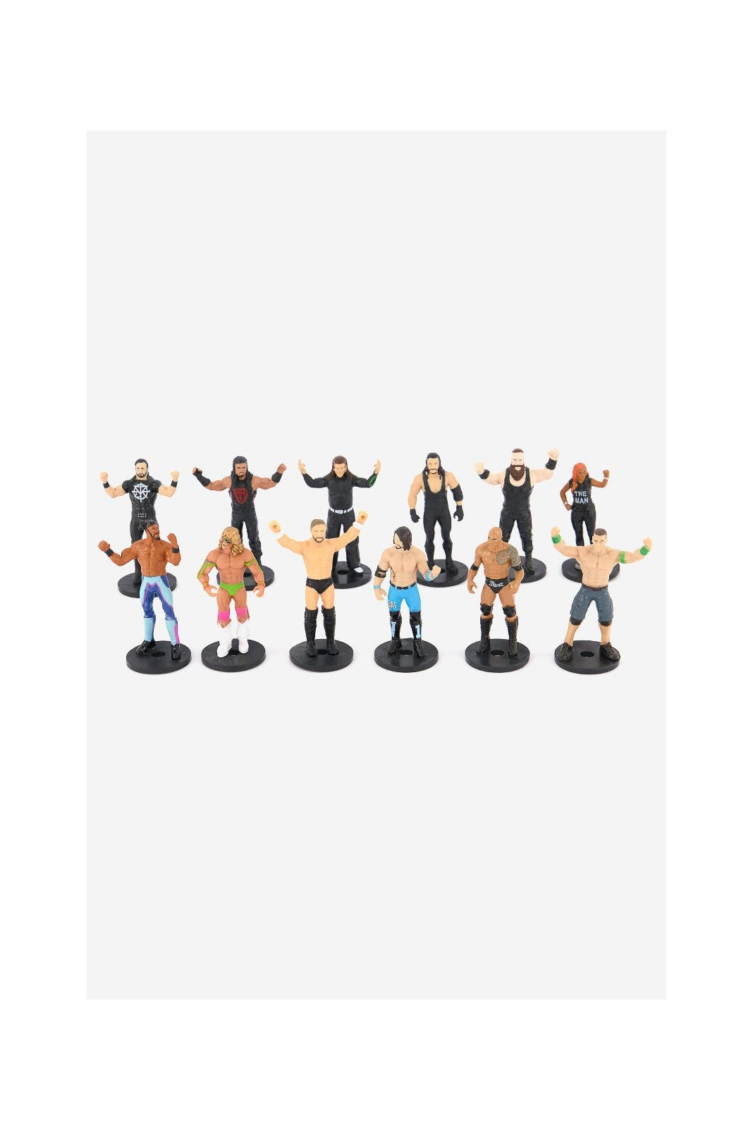 Wwe Pencil Toppers 12 Pcs Deluxe Pack (S1)