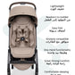 Aer² Compact Lightweight Baby Stroller 6.2kg One - Hand Fold – Sandy Taupe - Marah Kids