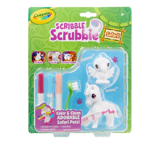 Crayola SCRIBBLE SCRUBBIE SAFARI 2CT model 4 - Marah Kids