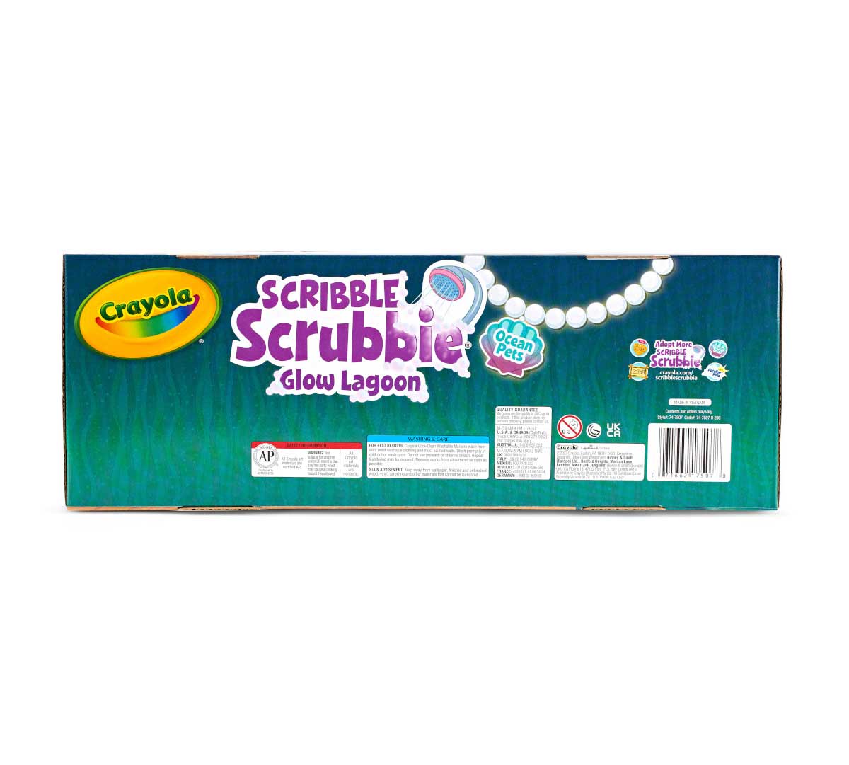 Crayola Scribble Scrubbie Glow, Deep Sea Lagoon - Marah Kids
